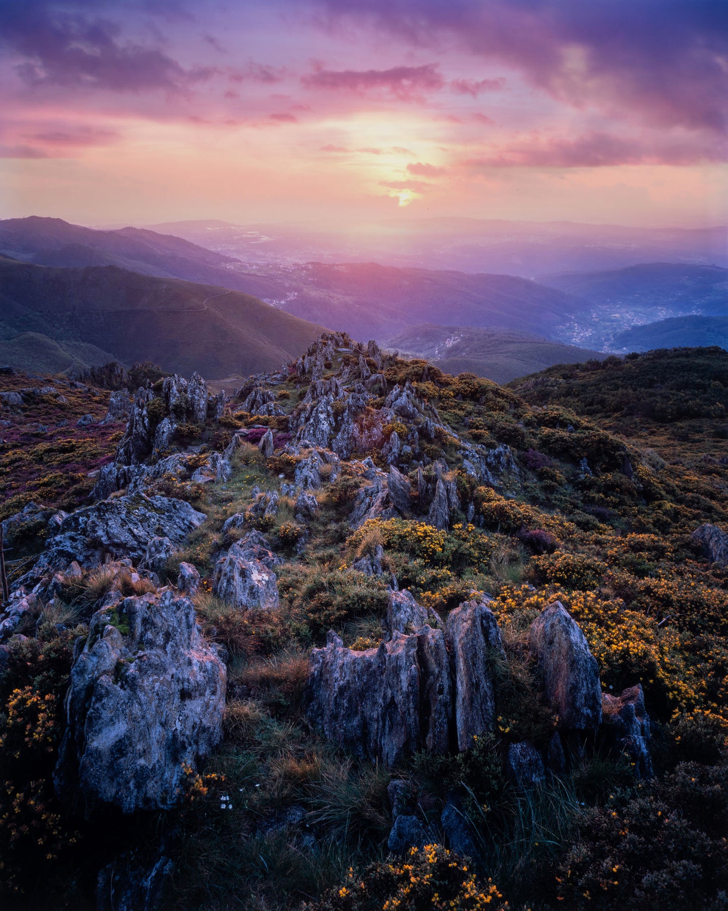 Rocky Sunset - Limited Edition Print