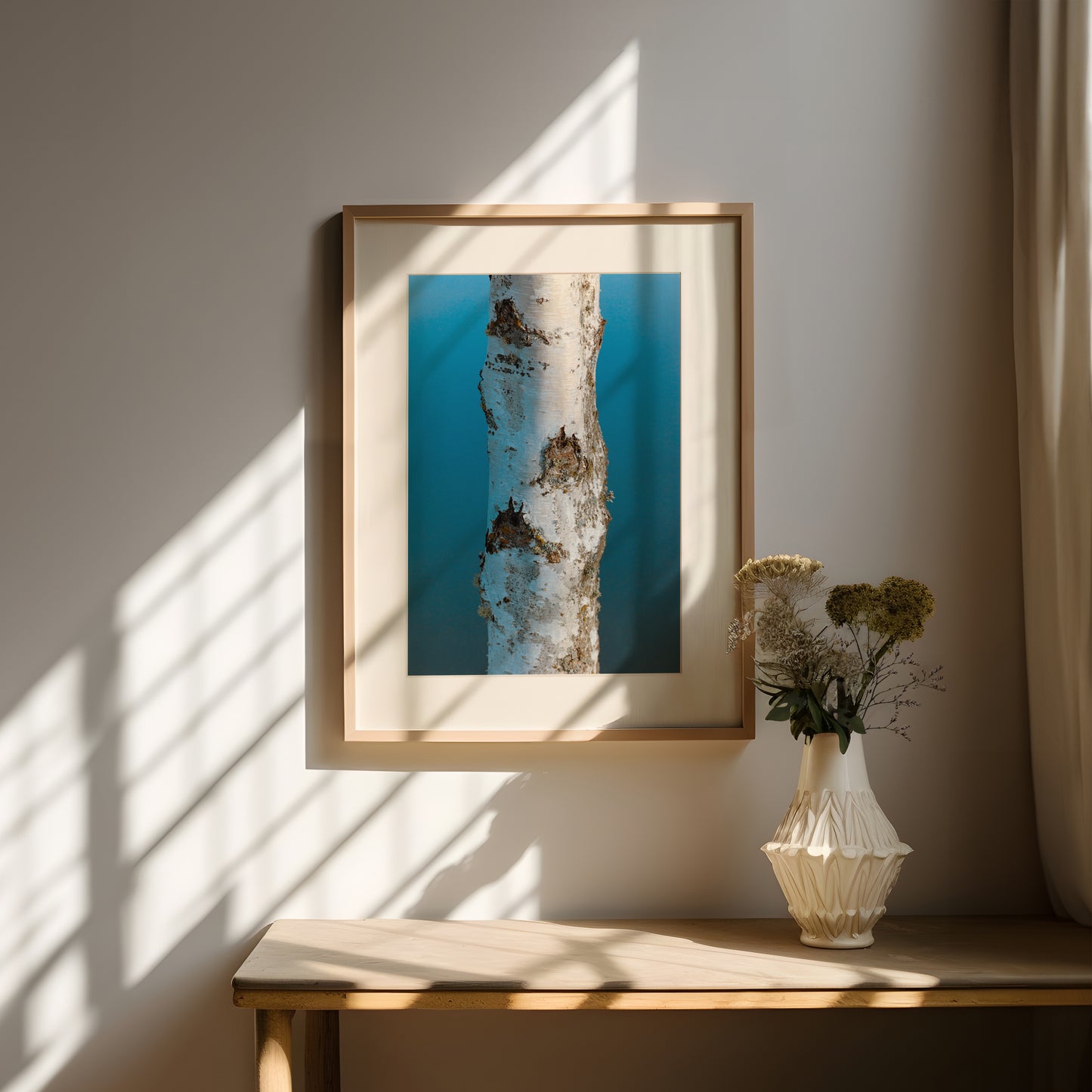 Silent Reverie - Modern Minimalist Nature Print on Fine Art Paper