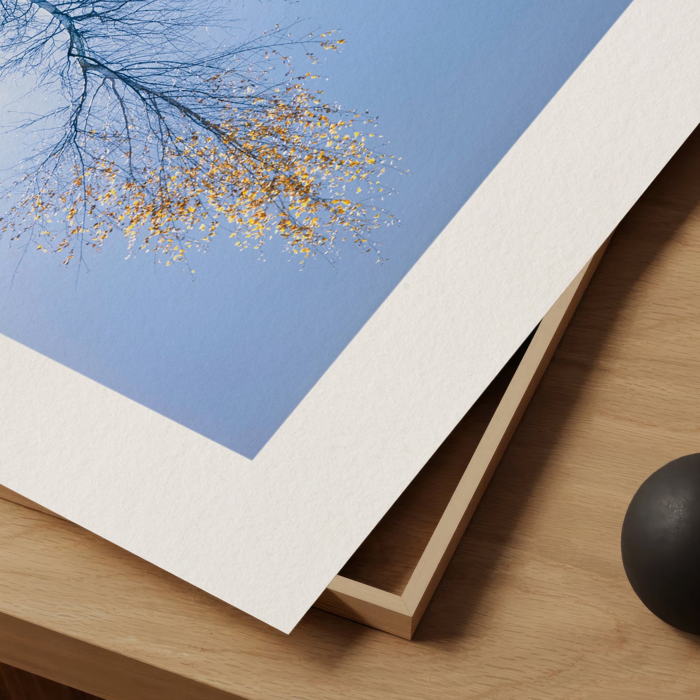 The Remaining Autumn - Rustic Countryside Landscape Photography Print