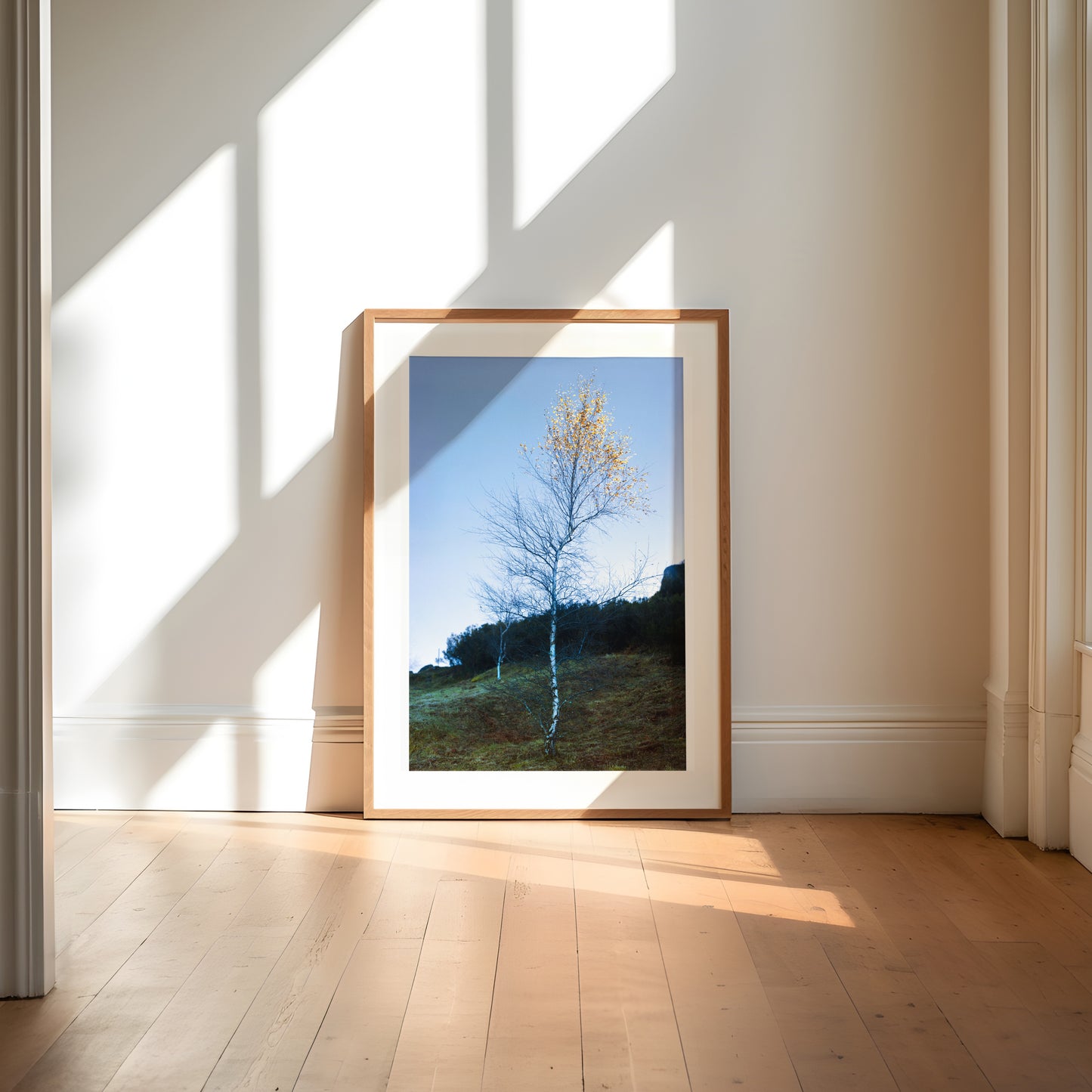The Remaining Autumn - Rustic Countryside Landscape Photography Print