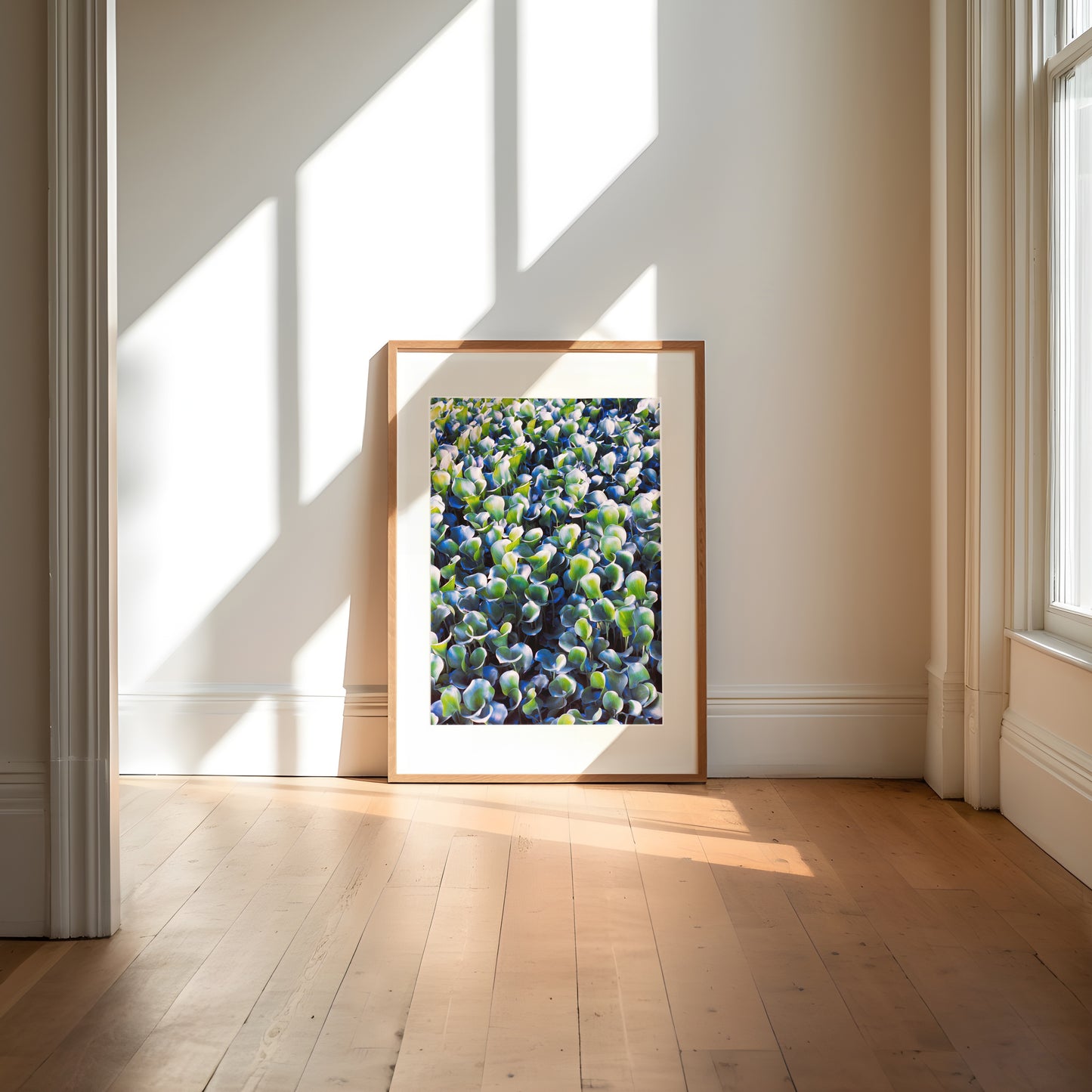Verdant Waves - Abstract Landscape Photography Print