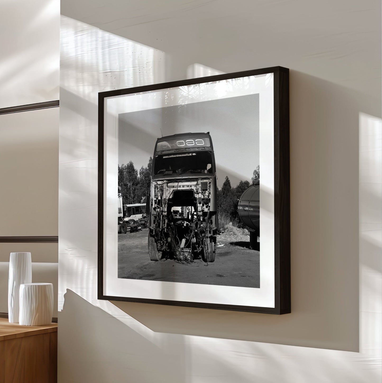 Anatomic - Black & White Photo Print on High-Quality Art Paper