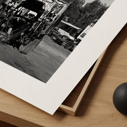 Anatomic - Black & White Photo Print on High-Quality Art Paper