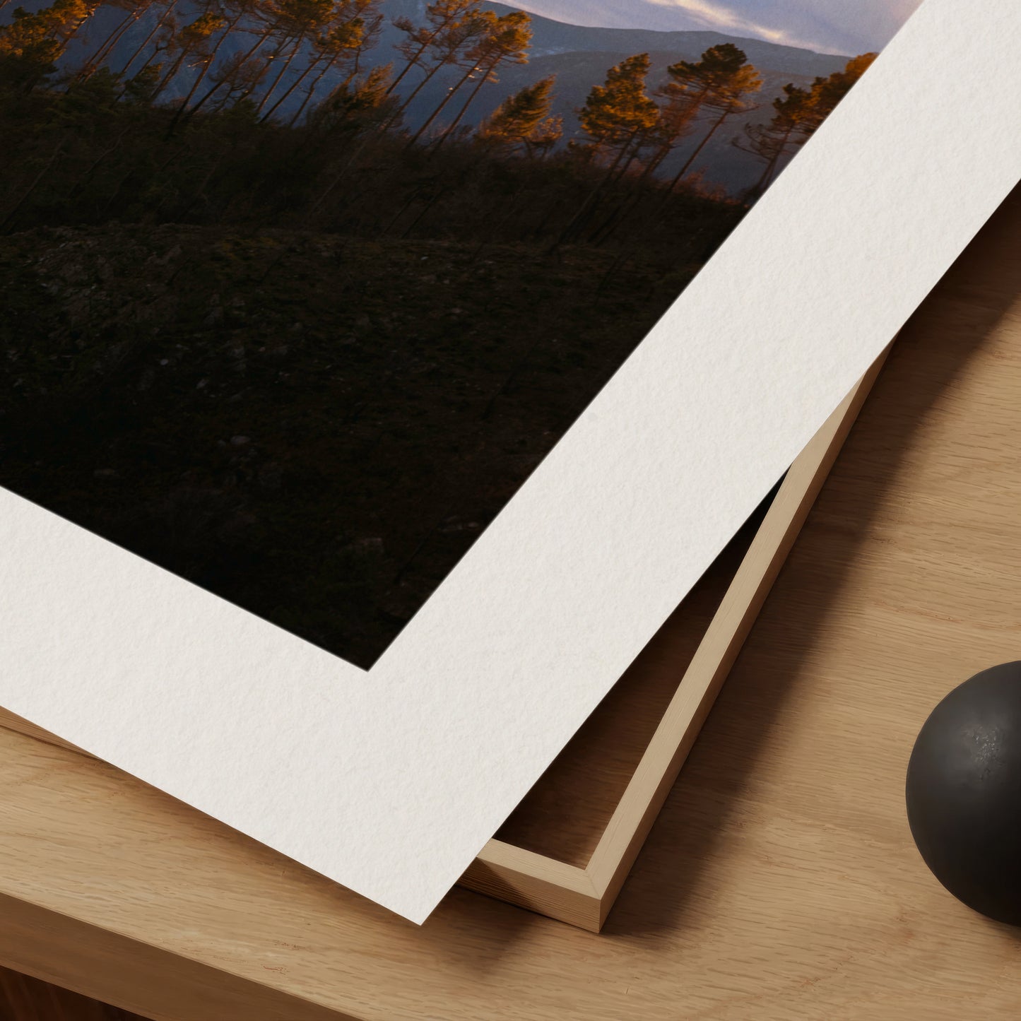 Blurry Trees - Print on Fine Art Paper