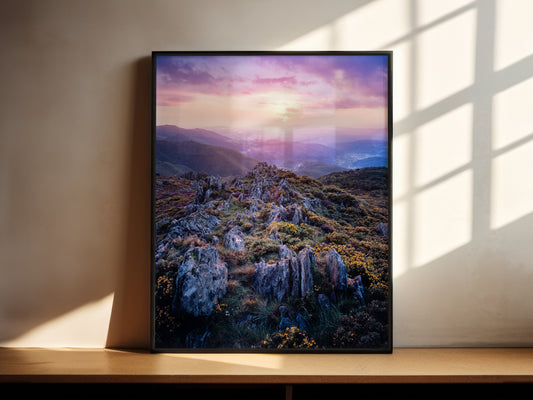 Rocky Sunset - Limited Edition Print