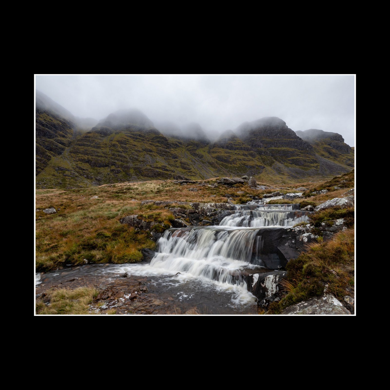 Waterfall in Wester Ross - Fine Art Print
