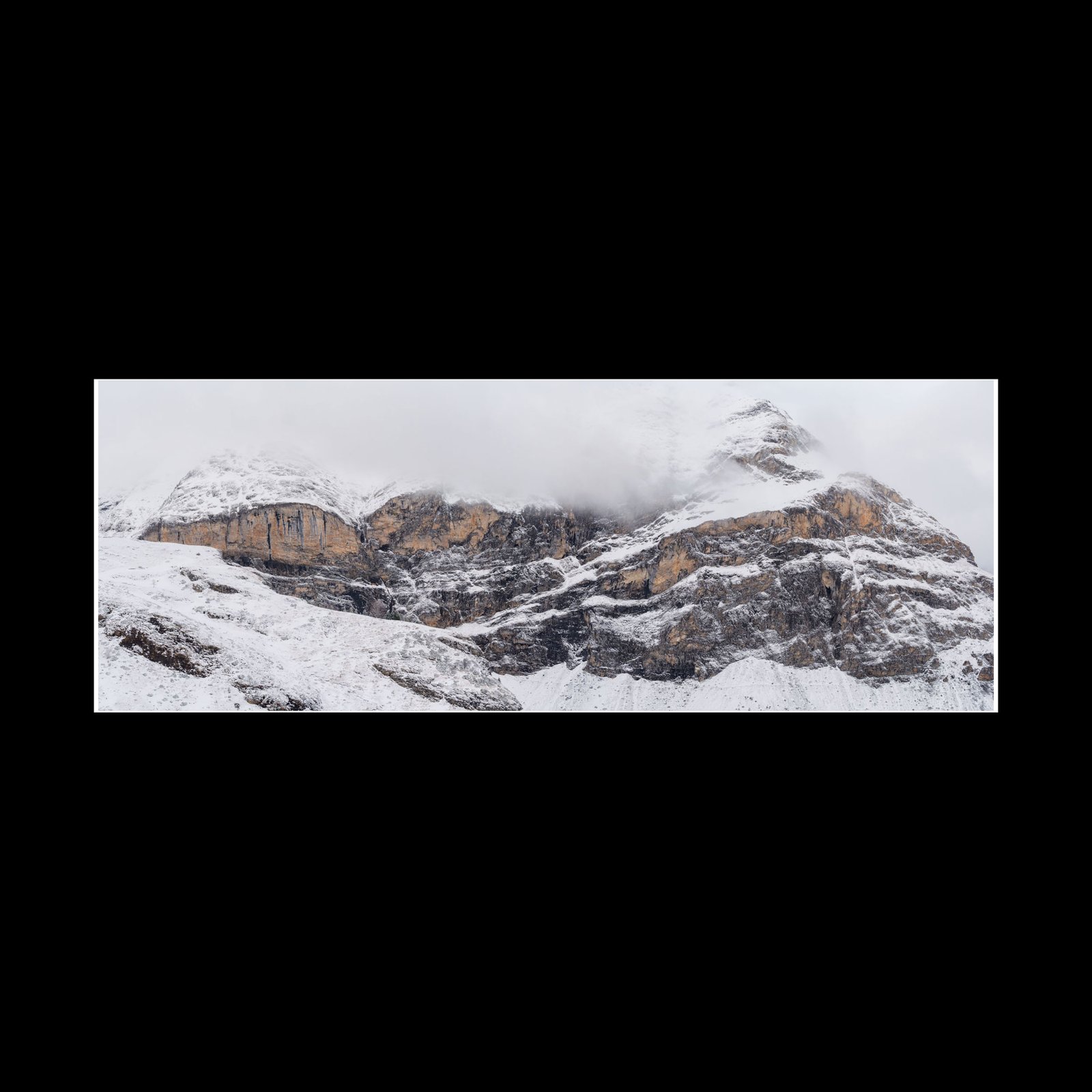 Frozen Pyrenees - Fine Art Print